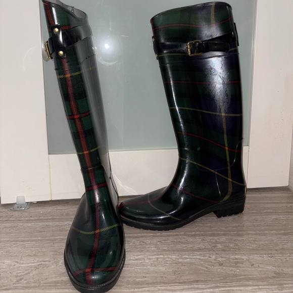 Polo Ralph Lauren Shoes - Polo Ralph Lauren Plaid Rainboots